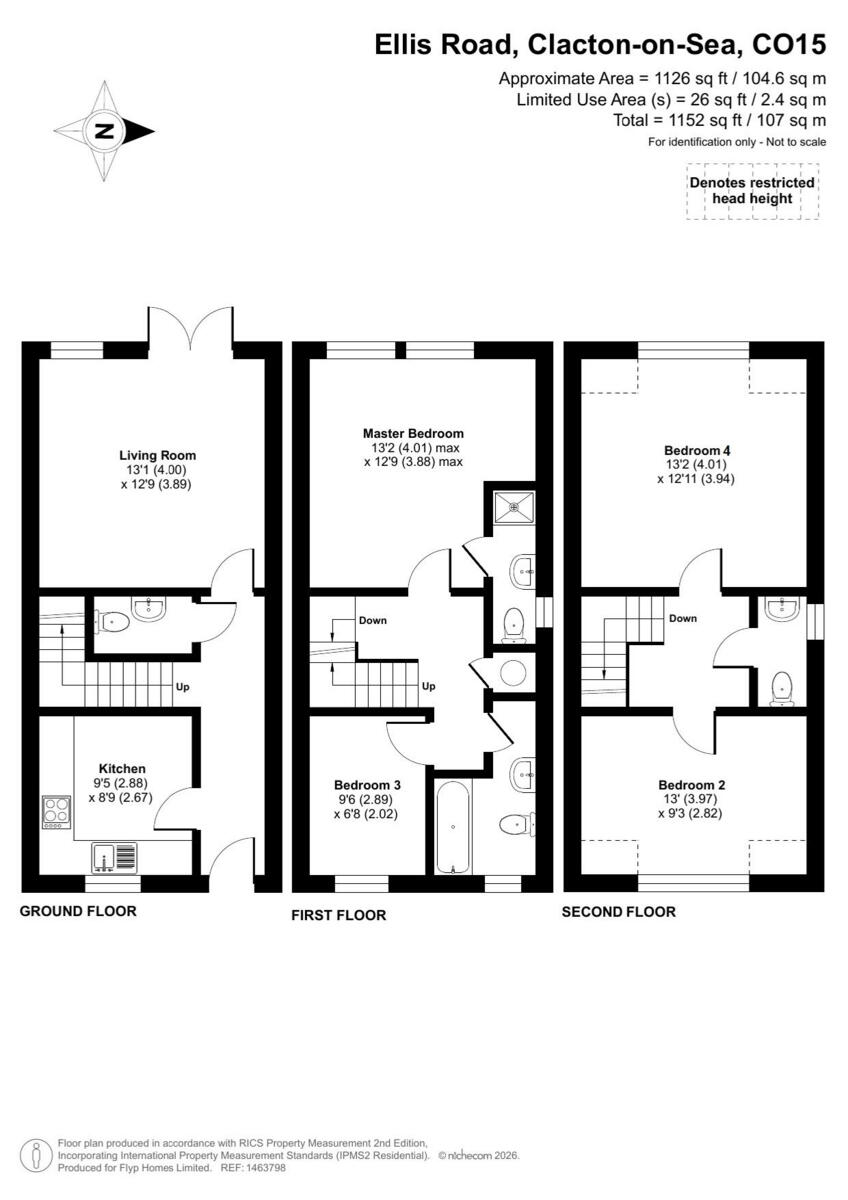 Ellis Road, Clacton-On-Sea floorplan