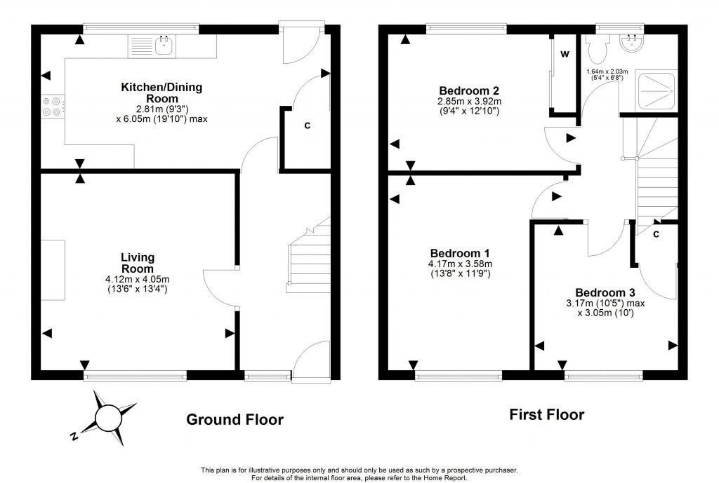 60 Aitken Orr Drive, Broxburn, EH52 5EZ floorplan