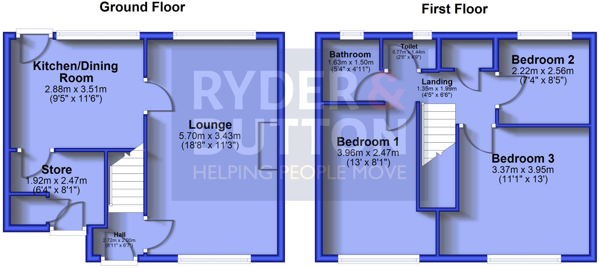 Tring Walk, Blackley, Manchester, M9 floorplan