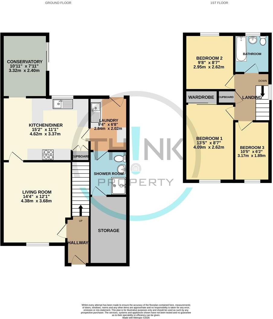 Magnolia Close, Horsford, Norwich floorplan