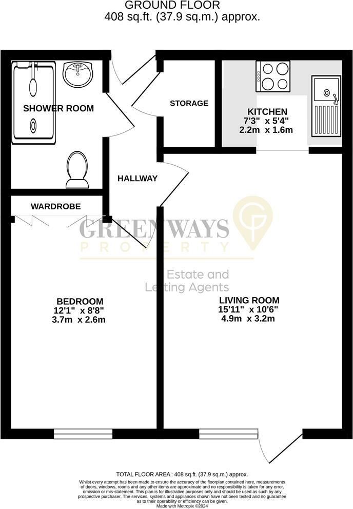 Swiss Gardens, Shoreham-By-Sea floorplan
