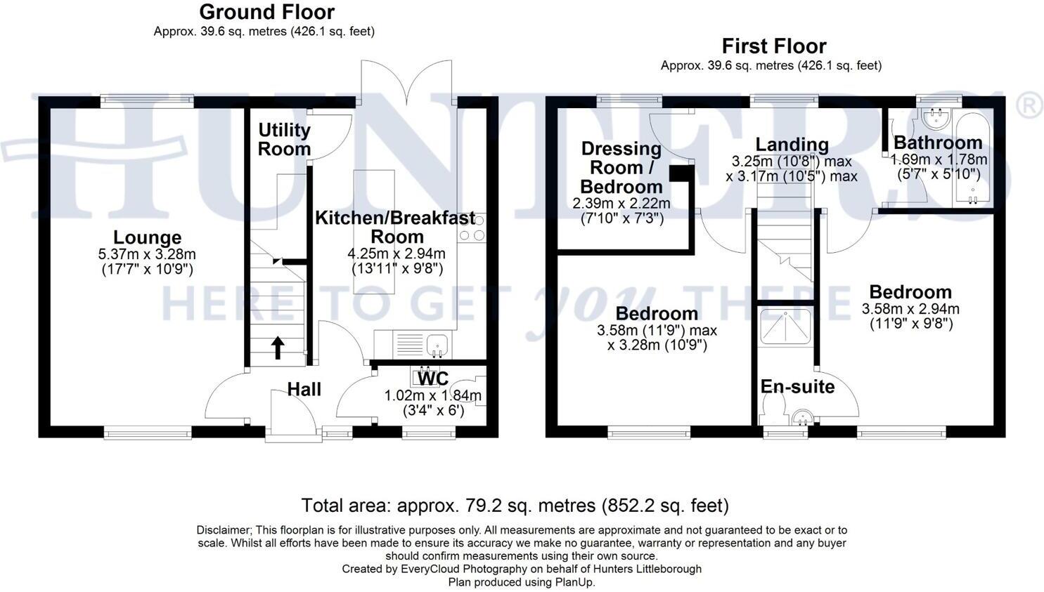 Millfold, Whitworth, OL12 8DN floorplan