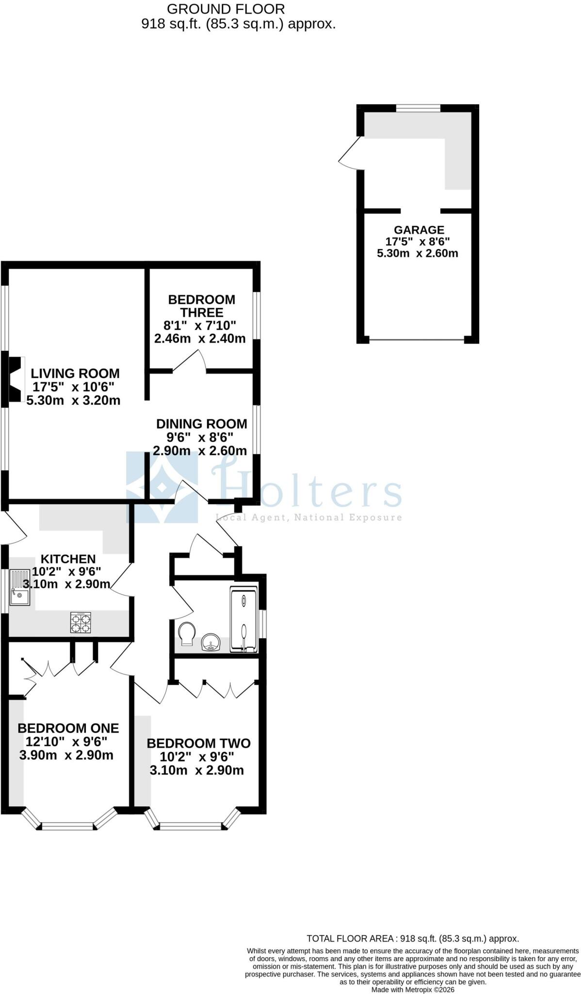 Norton Manor Park, Norton, LD8 floorplan
