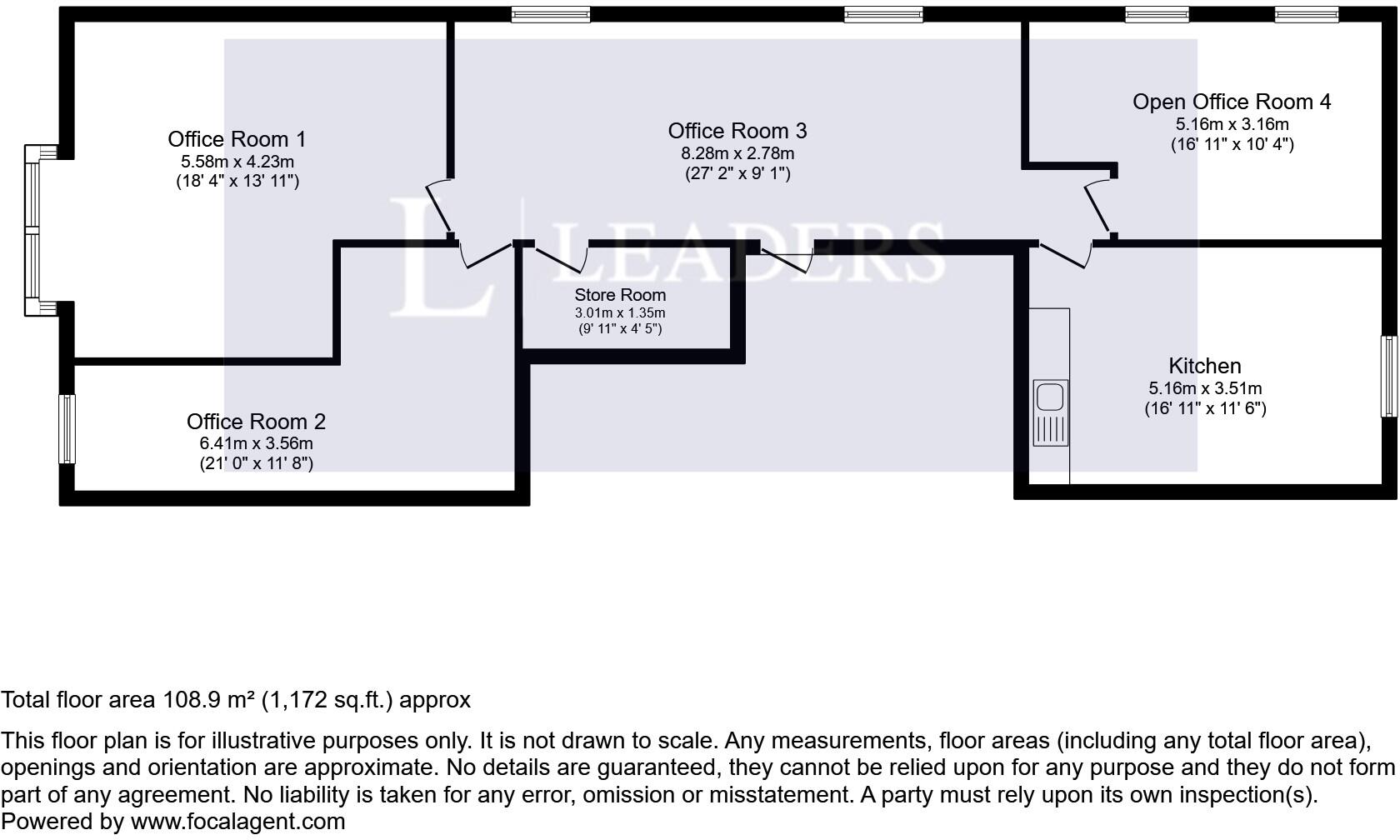 Bank Street, WR1 floorplan