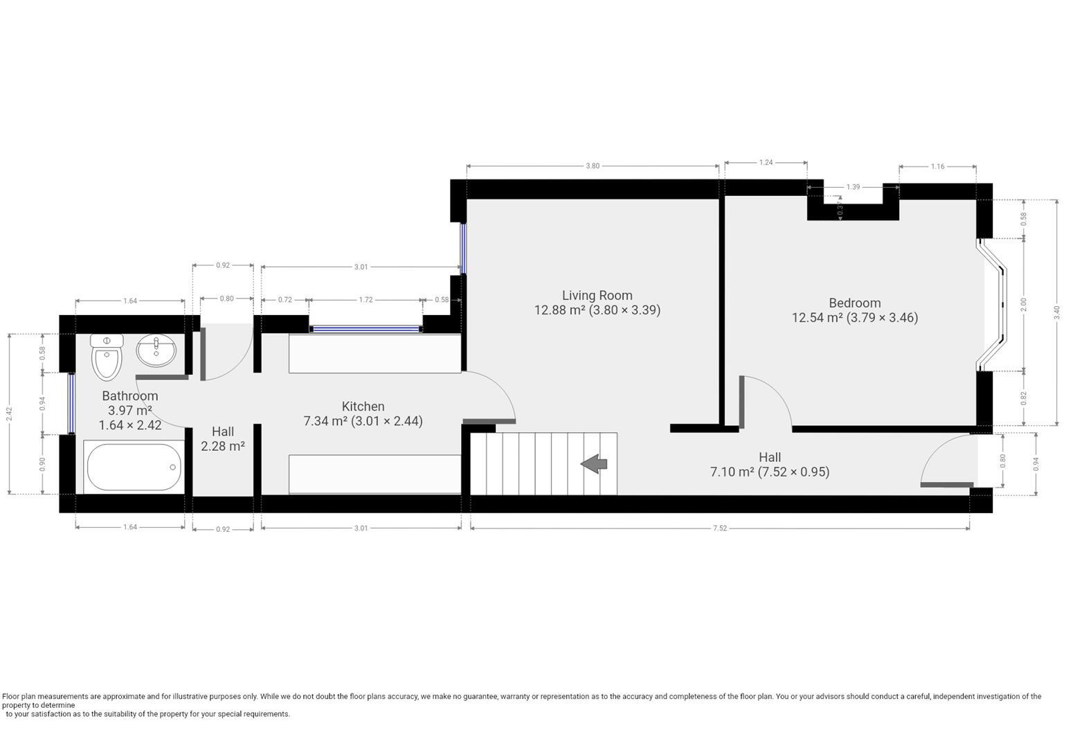 27/28 - Newland Street West - Student House floorplan