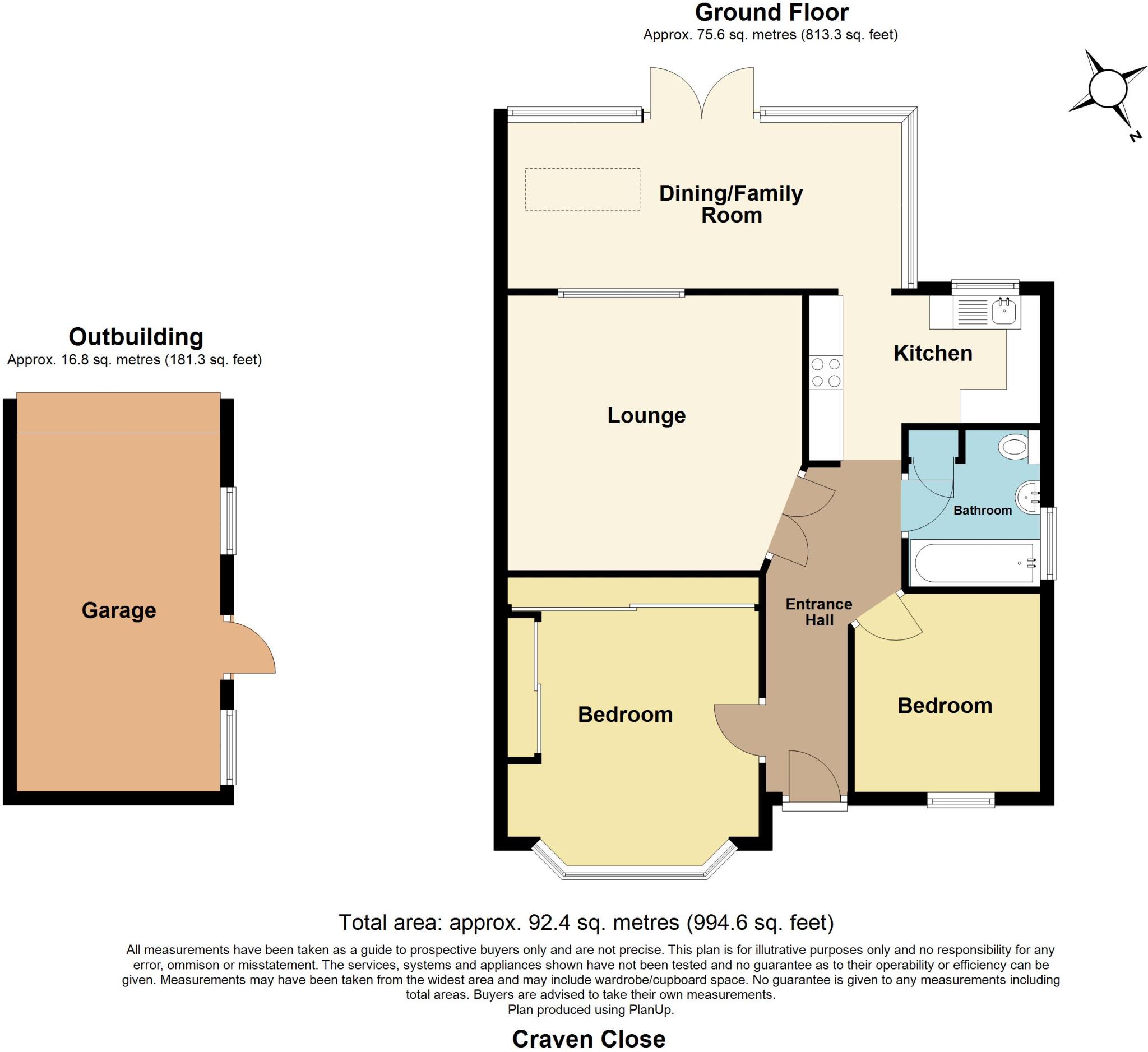 Craven Close, Rochford, Essex, SS4 floorplan