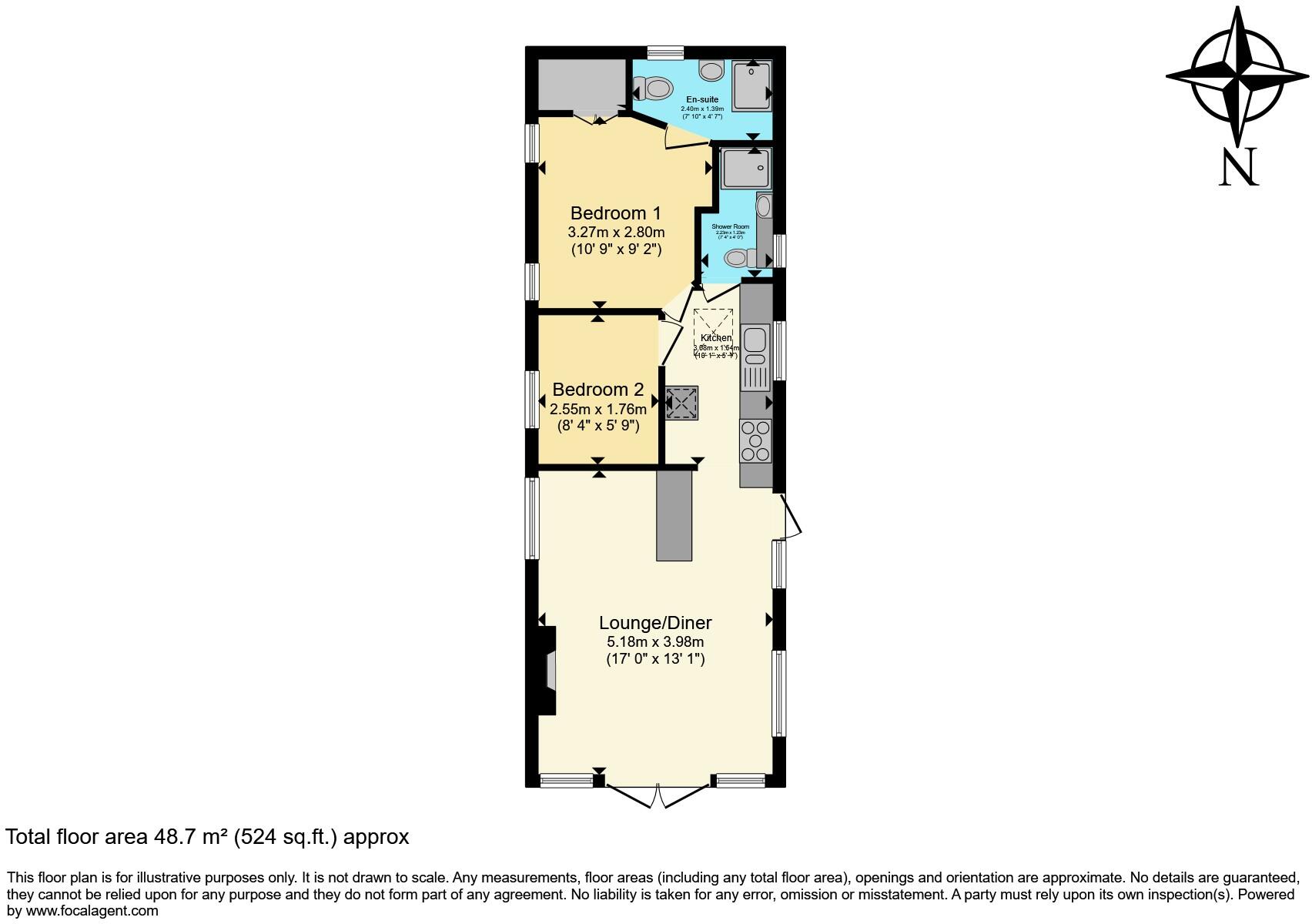 Finlake Holiday Park, Newton Abbot, TQ13 floorplan