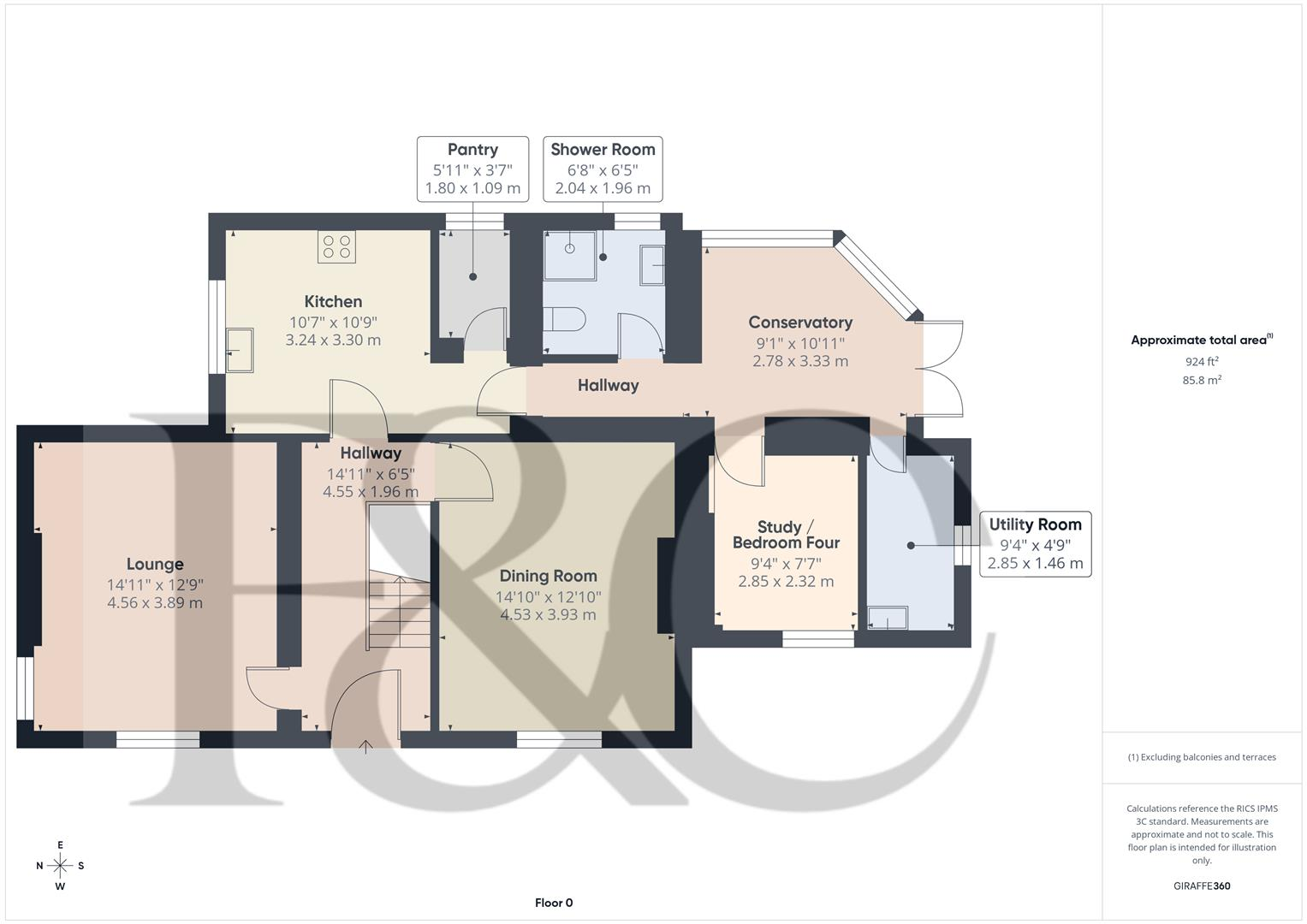 Harpur House, Starkholmes, Matlock, Derbyshire floorplan
