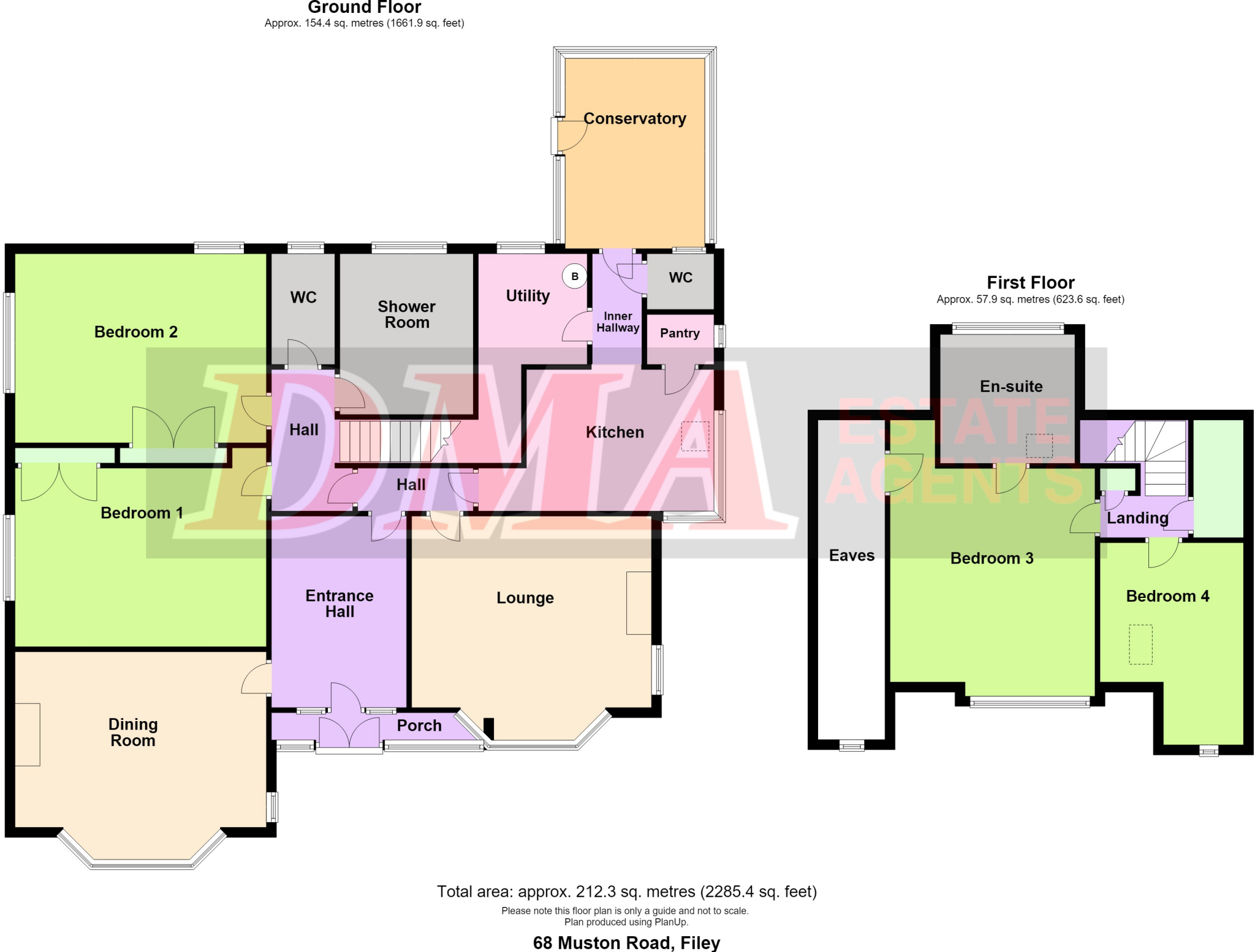 Muston Road, Filey, North Yorkshire floorplan