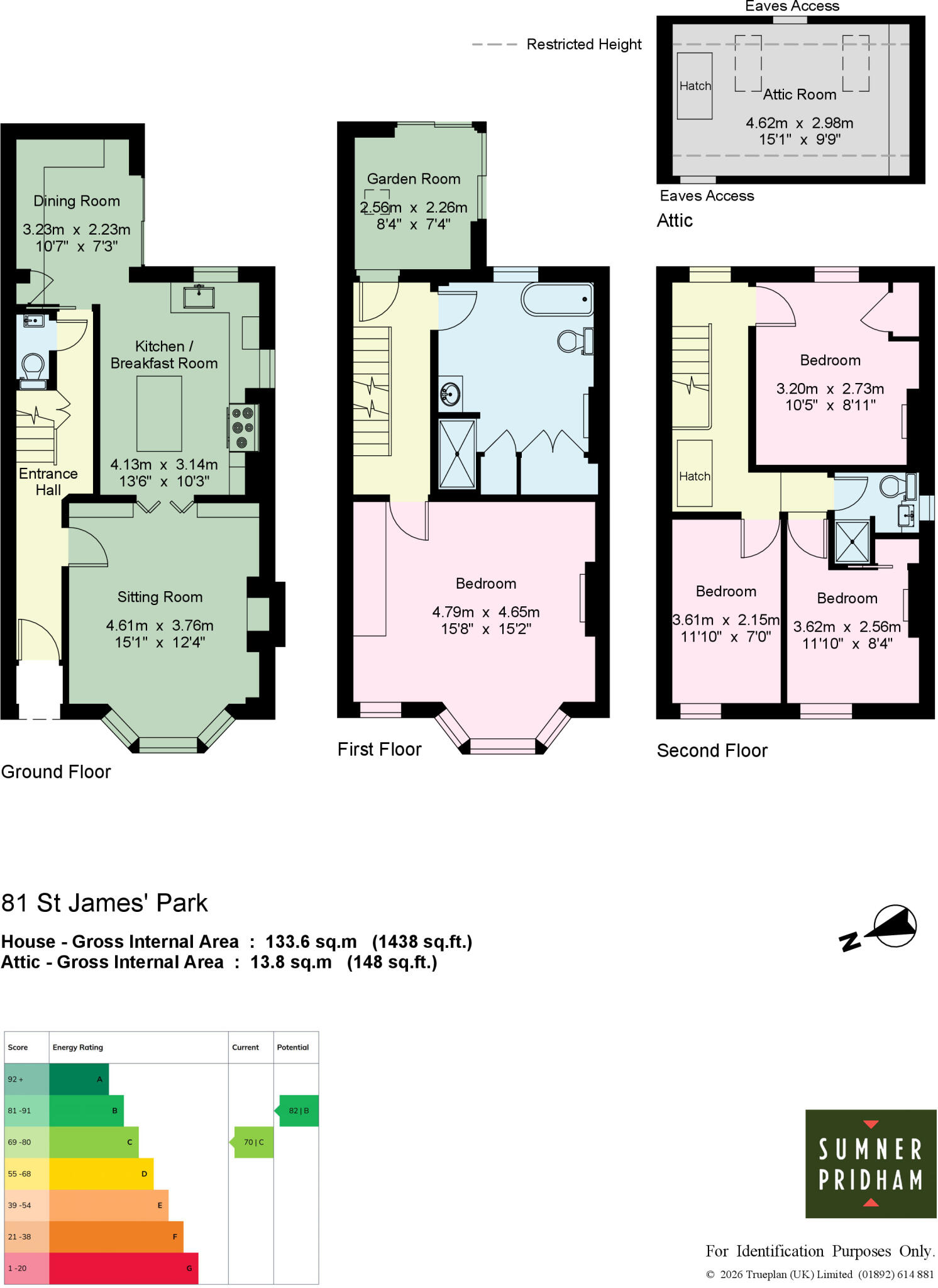 St James Park, Tunbridge Wells floorplan