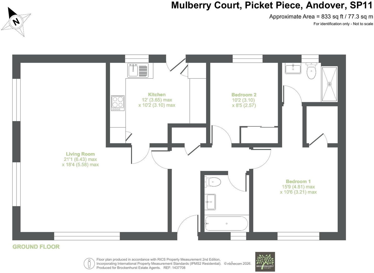 Sonata, Mulberry Court, Picket Piece, Andover, SP11 6LX floorplan