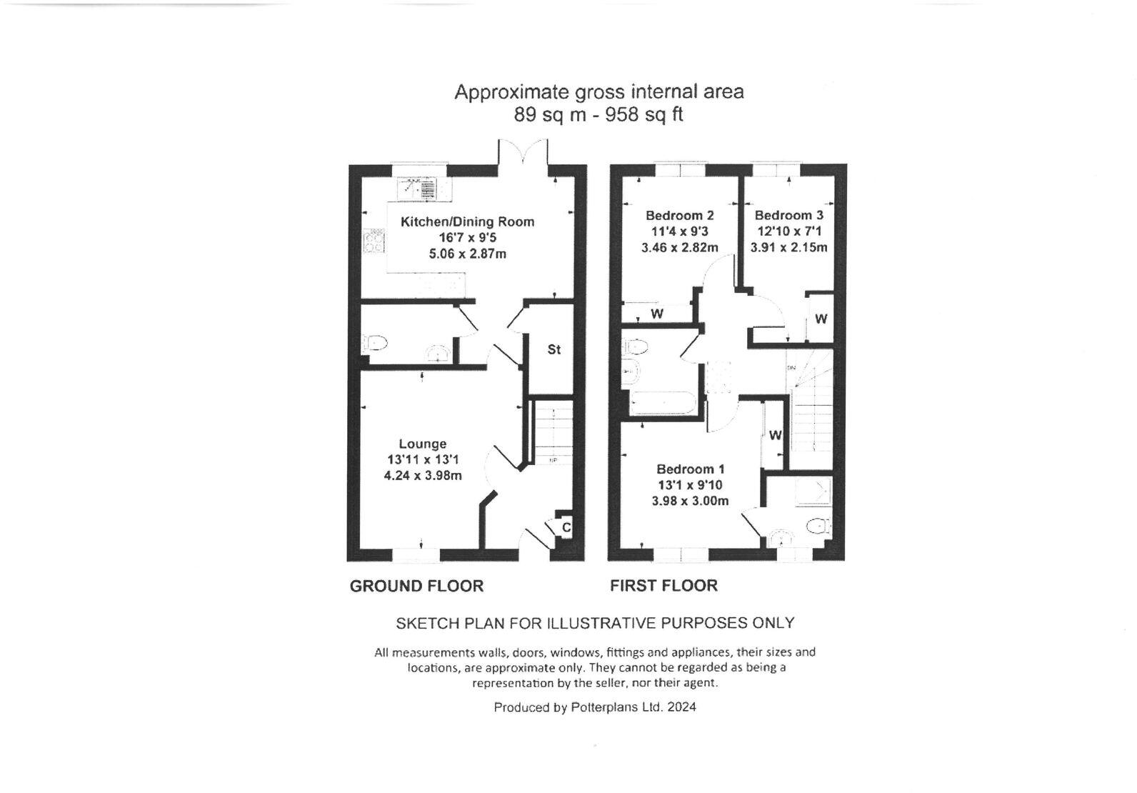 27 Bullfinch Way, Aiskew, Bedale floorplan
