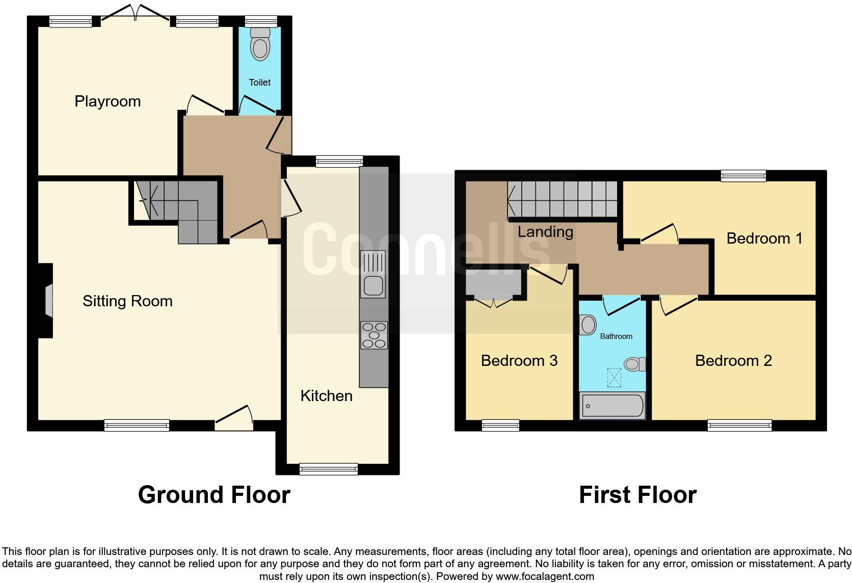 Queen Catherine Road, Steeple Claydon, Buckingham floorplan