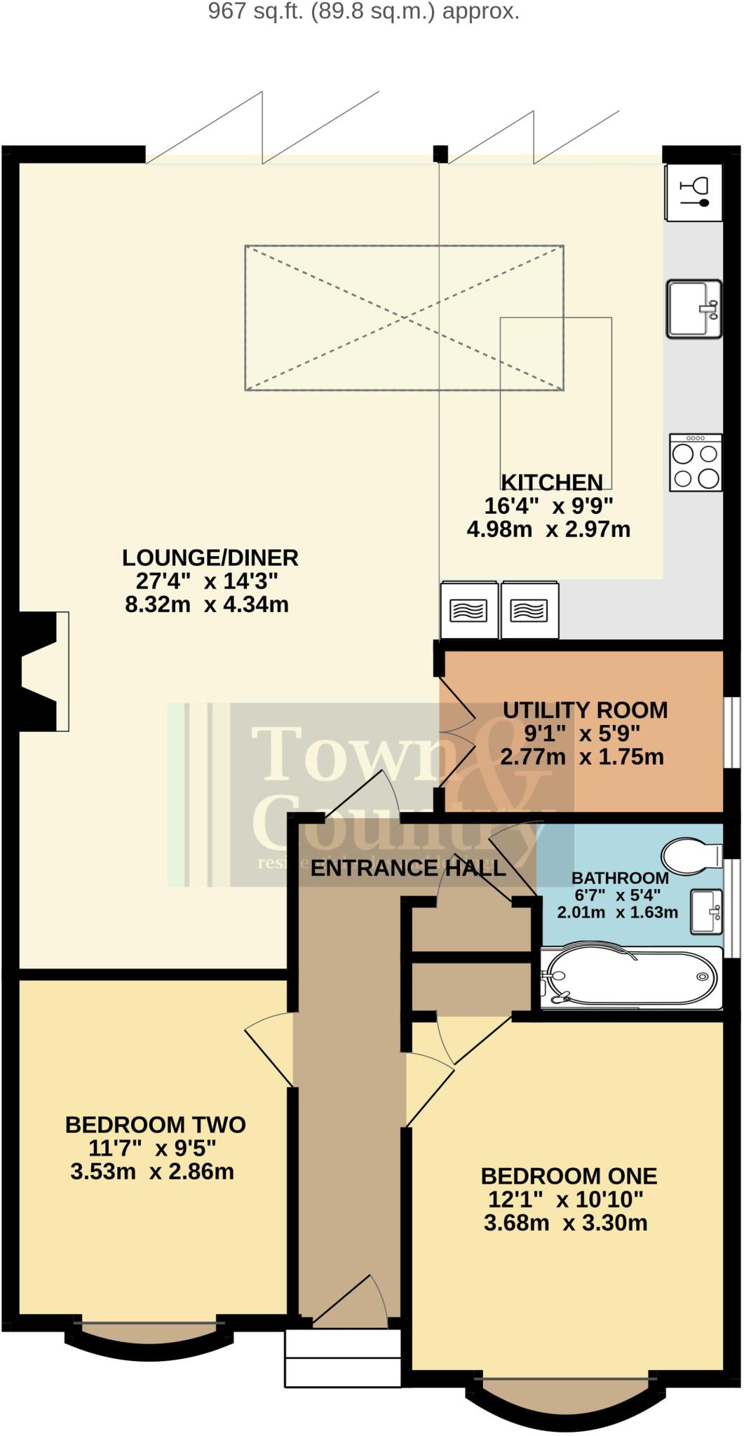 Aspen Close, Canvey Island, SS8 9JJ floorplan