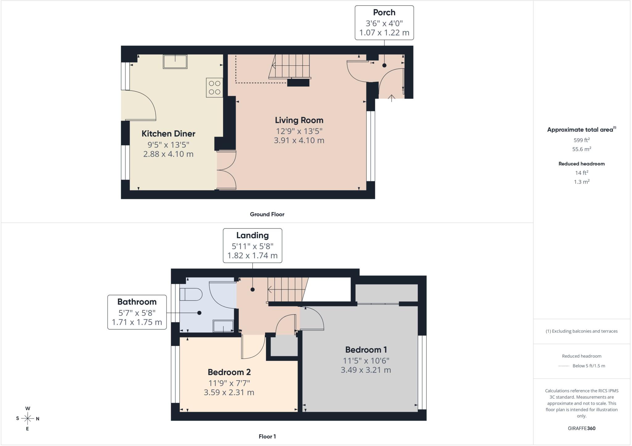 Castle Close, Earl Shilton, LE9 floorplan