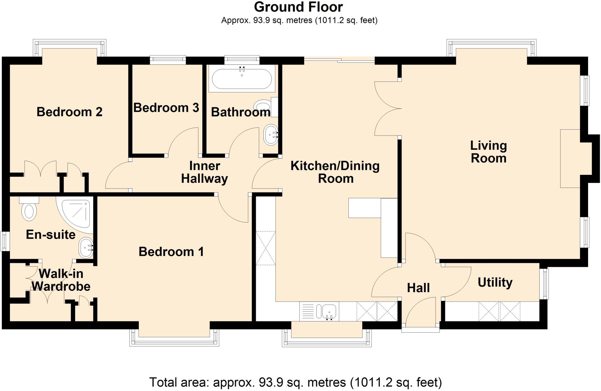 Three Counties Park , Upper Pendock floorplan