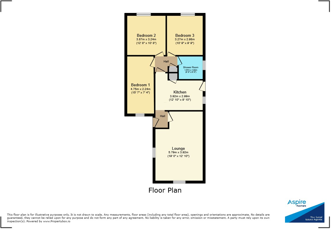 Falklands Drive, Wisbech, Cambridgeshire, PE13 2HU floorplan