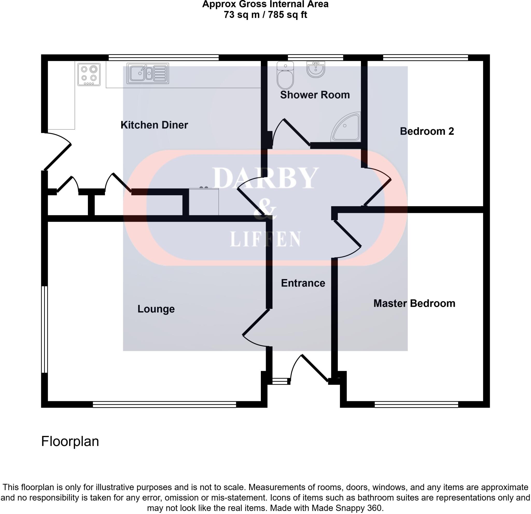 Emmanuel Avenue, Gorleston floorplan