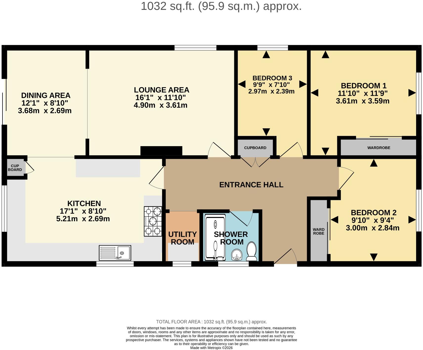 Francis Road, Horndean floorplan