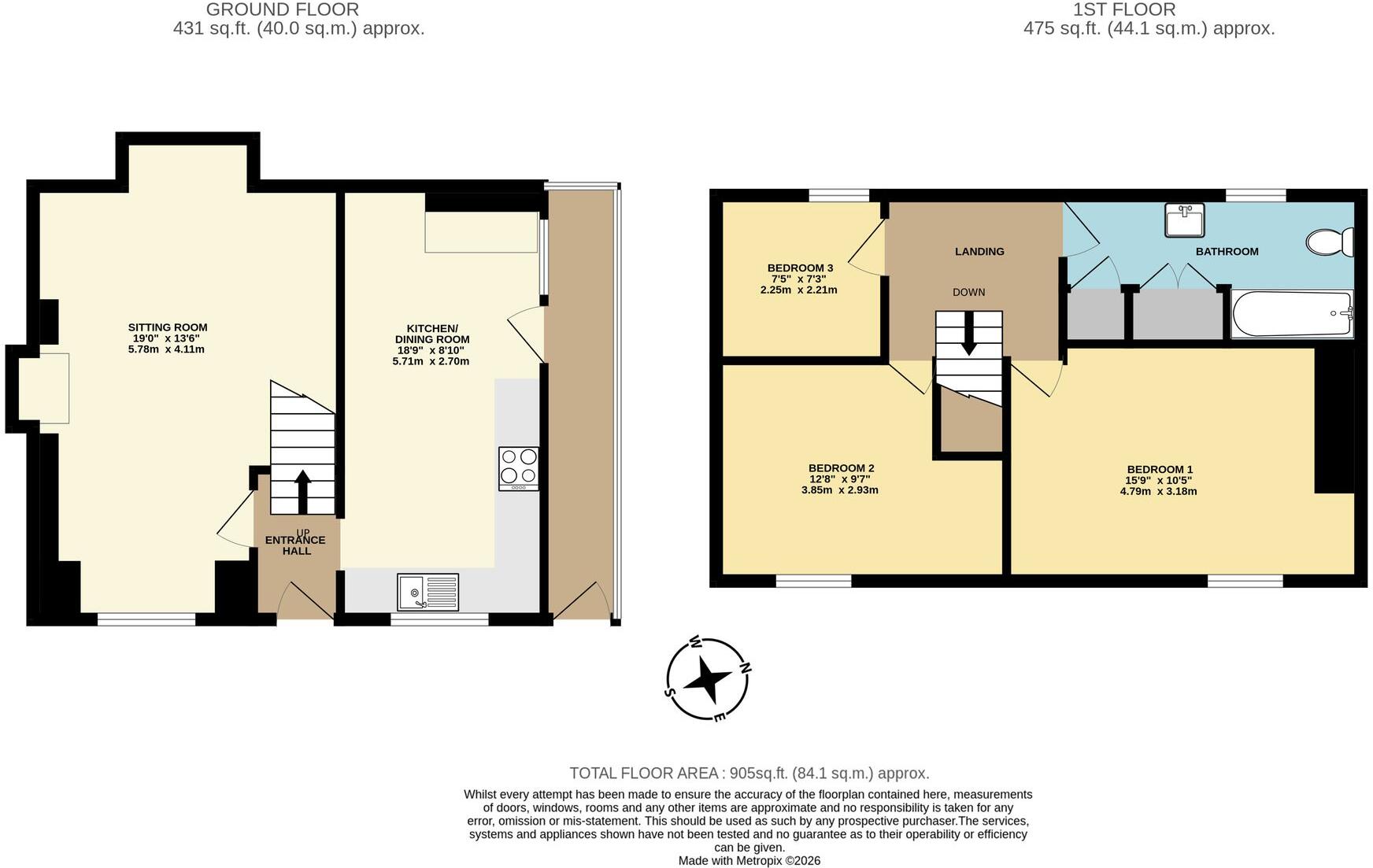 Slapton, Kingsbridge, TQ7 floorplan