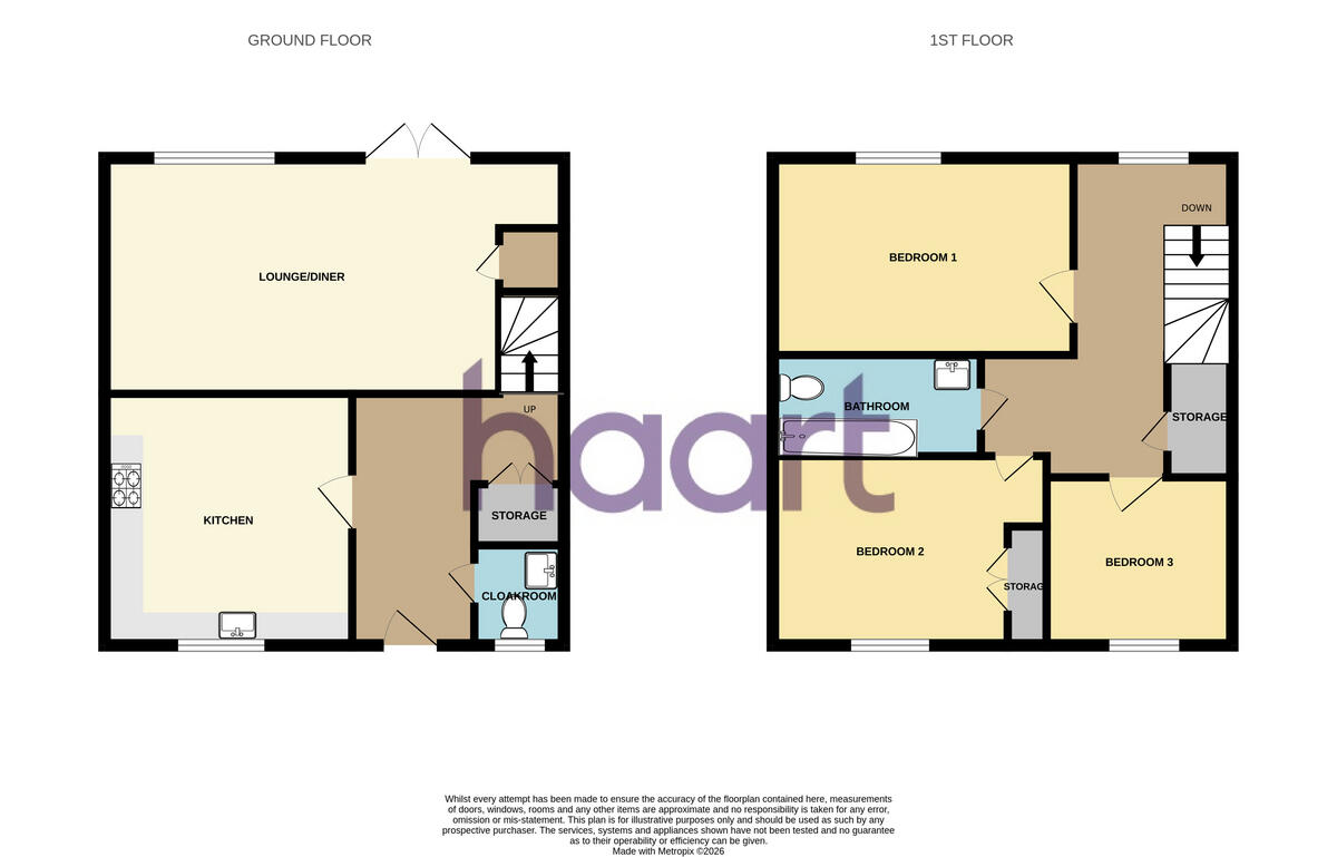 Daniels End, Willingham floorplan
