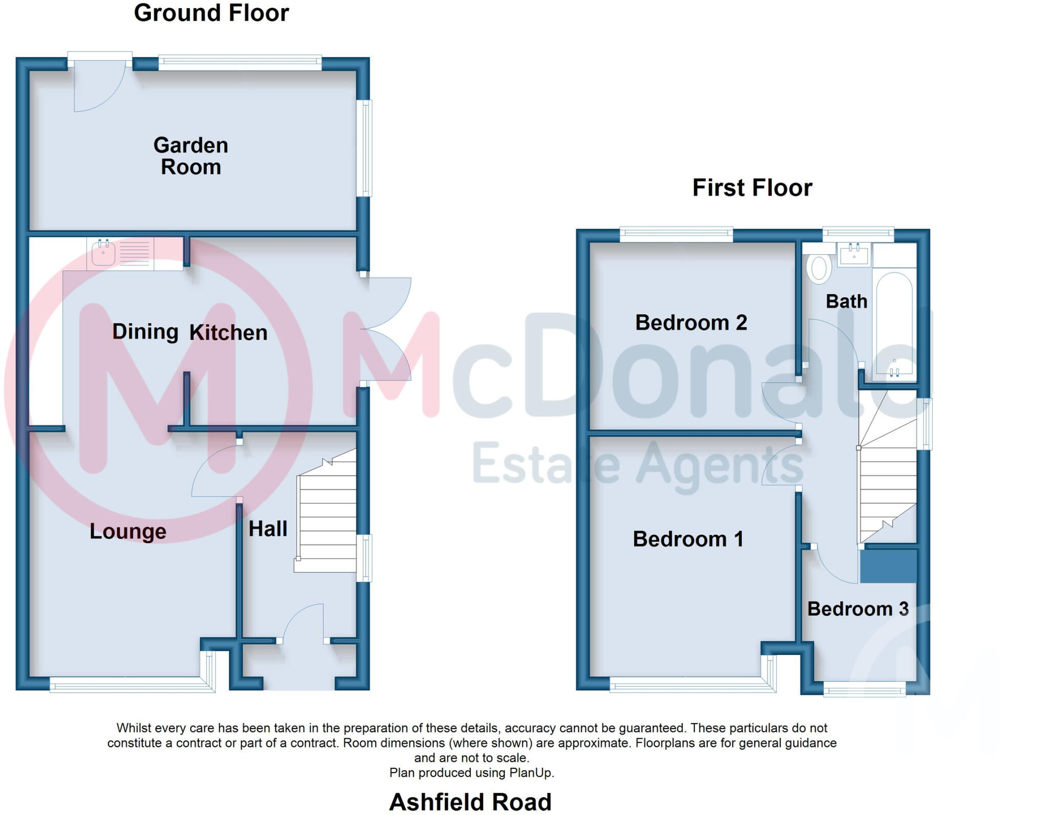 Ashfield Road, Bispham, Blackpool floorplan