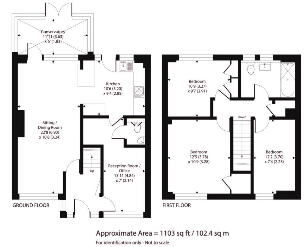 Fiona Close, Winchester, Hampshire, SO23 0HB floorplan