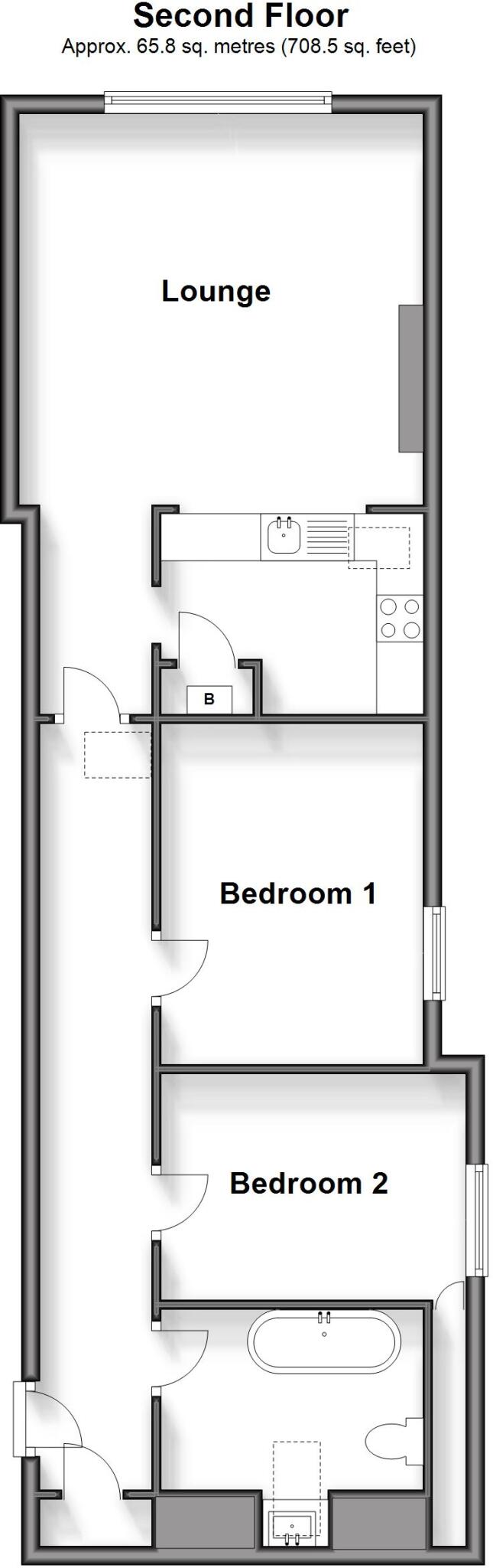 High Street Tenterden TN30 floorplan