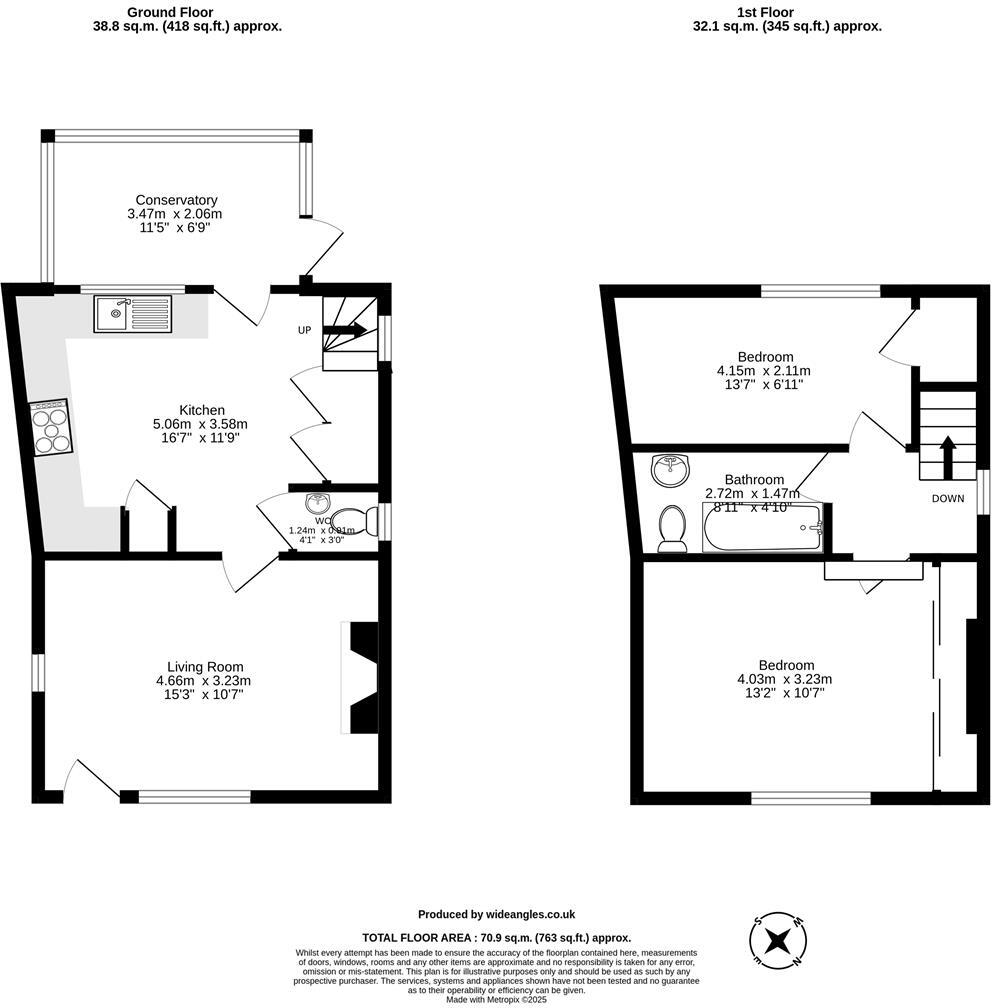 The Green, Hethe floorplan