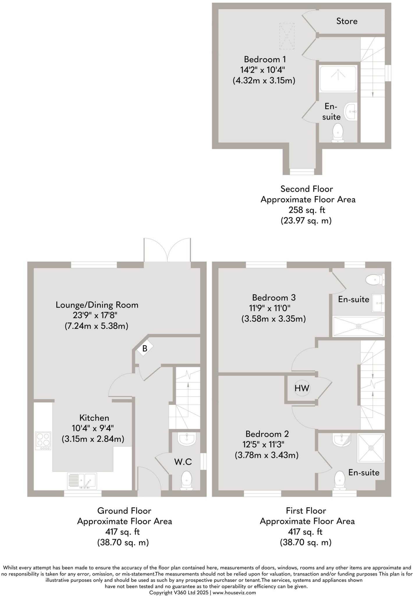 Attractive Carrstone Home in Heacham floorplan