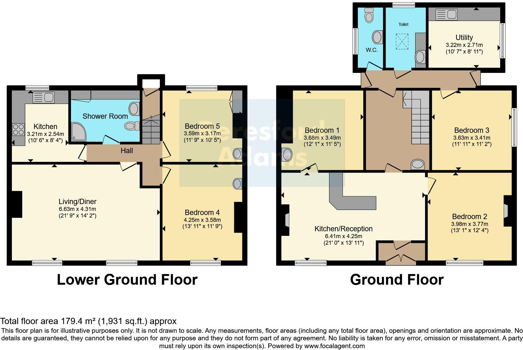 30, High Street, Coedpoeth, Wrexham, LL11 floorplan