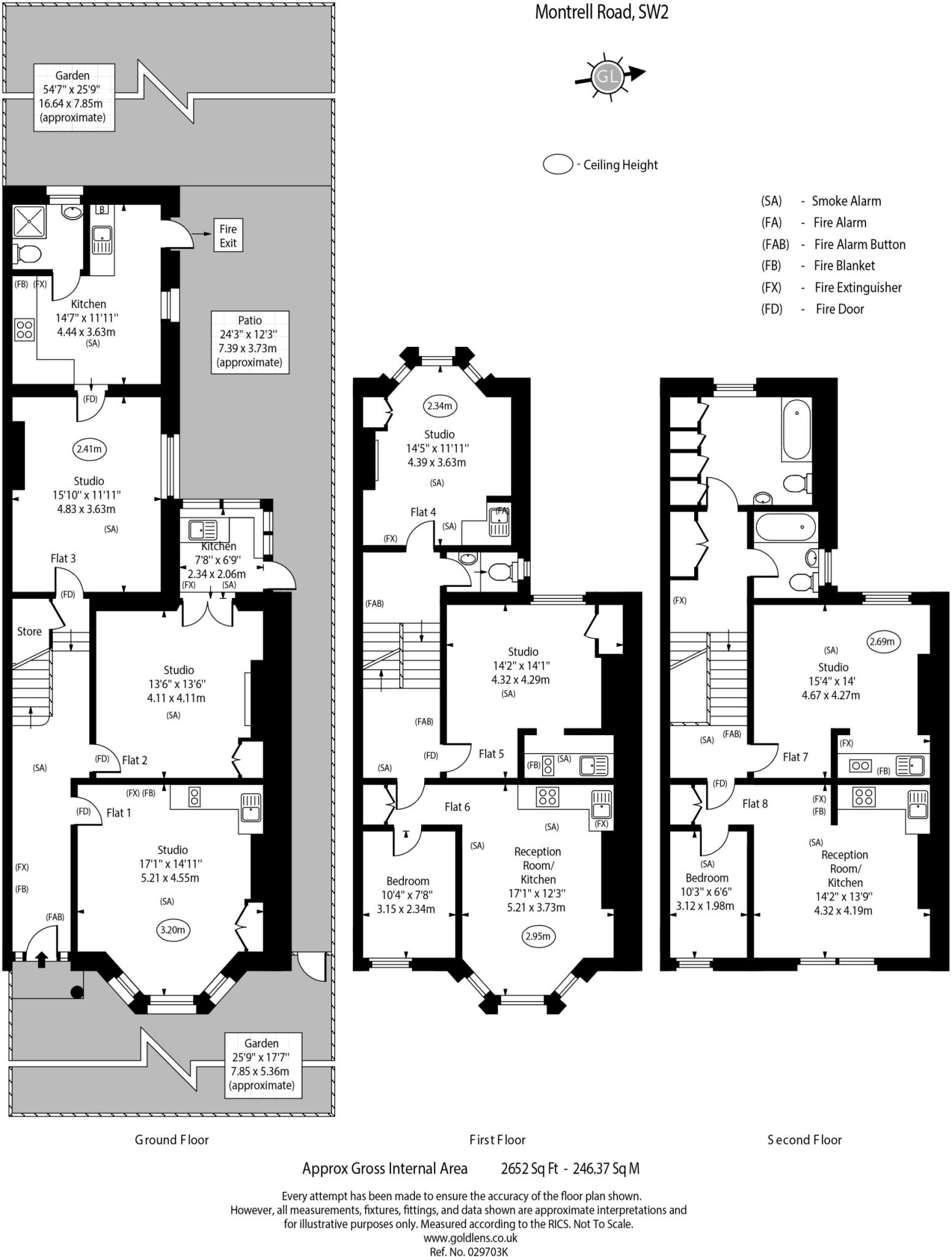 Montrell Road, London, SW2 floorplan