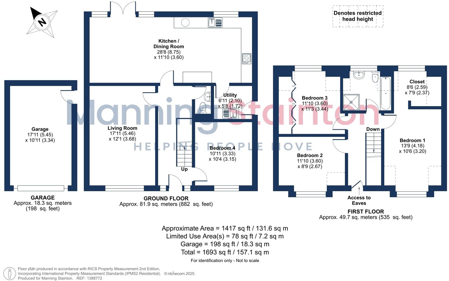 Oakenshaw Lane, Walton, Wakefield, West Yorkshire floorplan