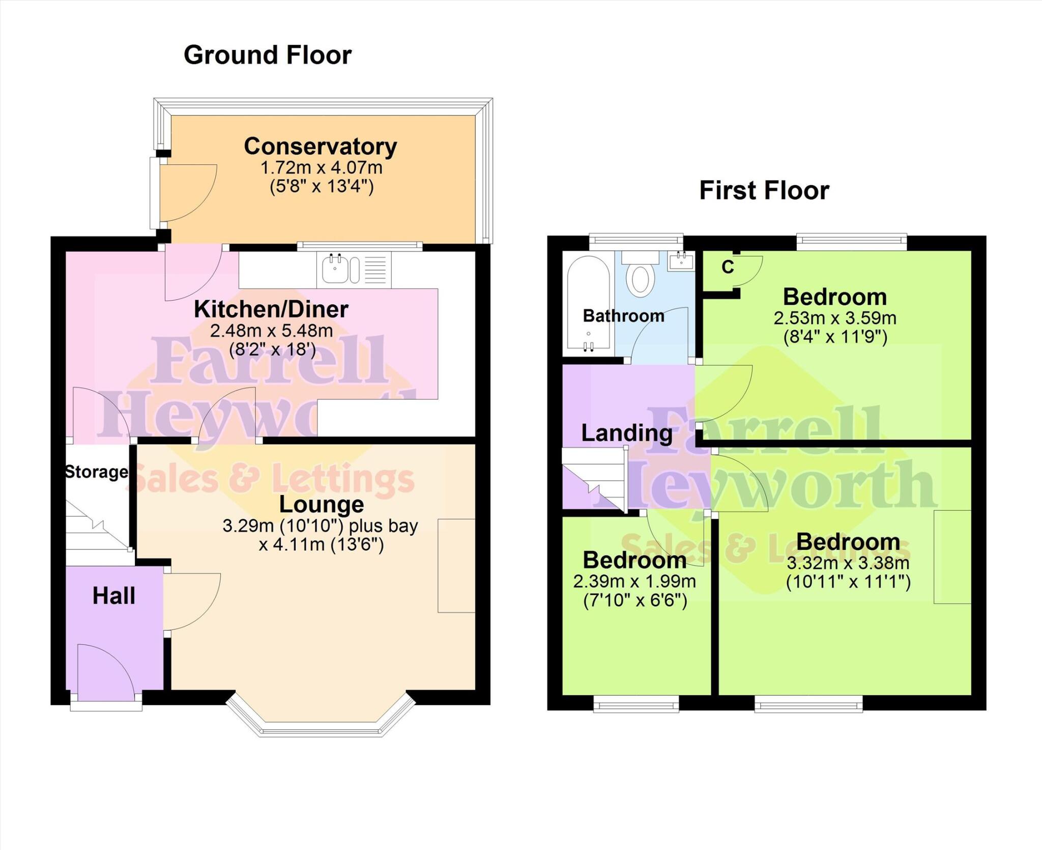 Pilling Lane, Preesall, Poulton Le Fylde floorplan