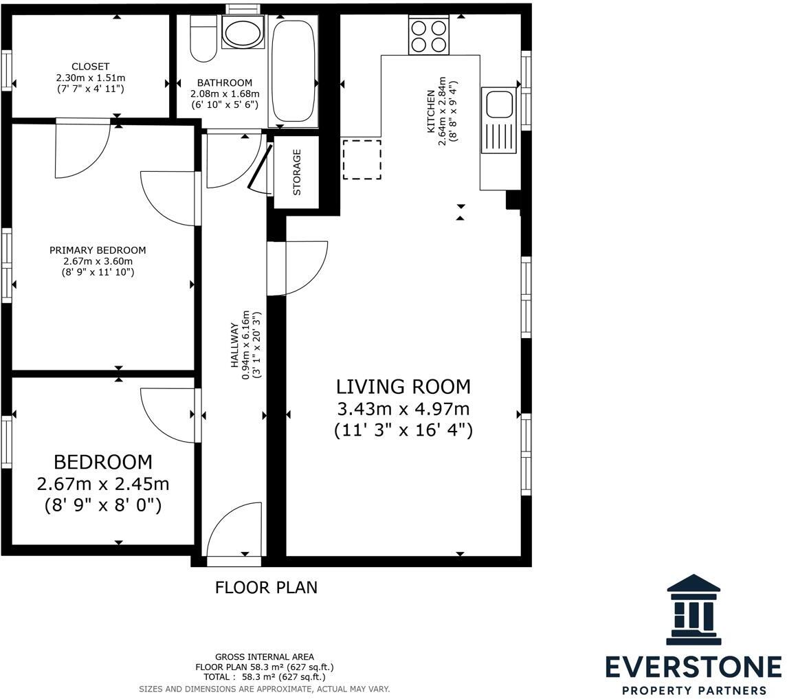 Low Lane, South Shields floorplan