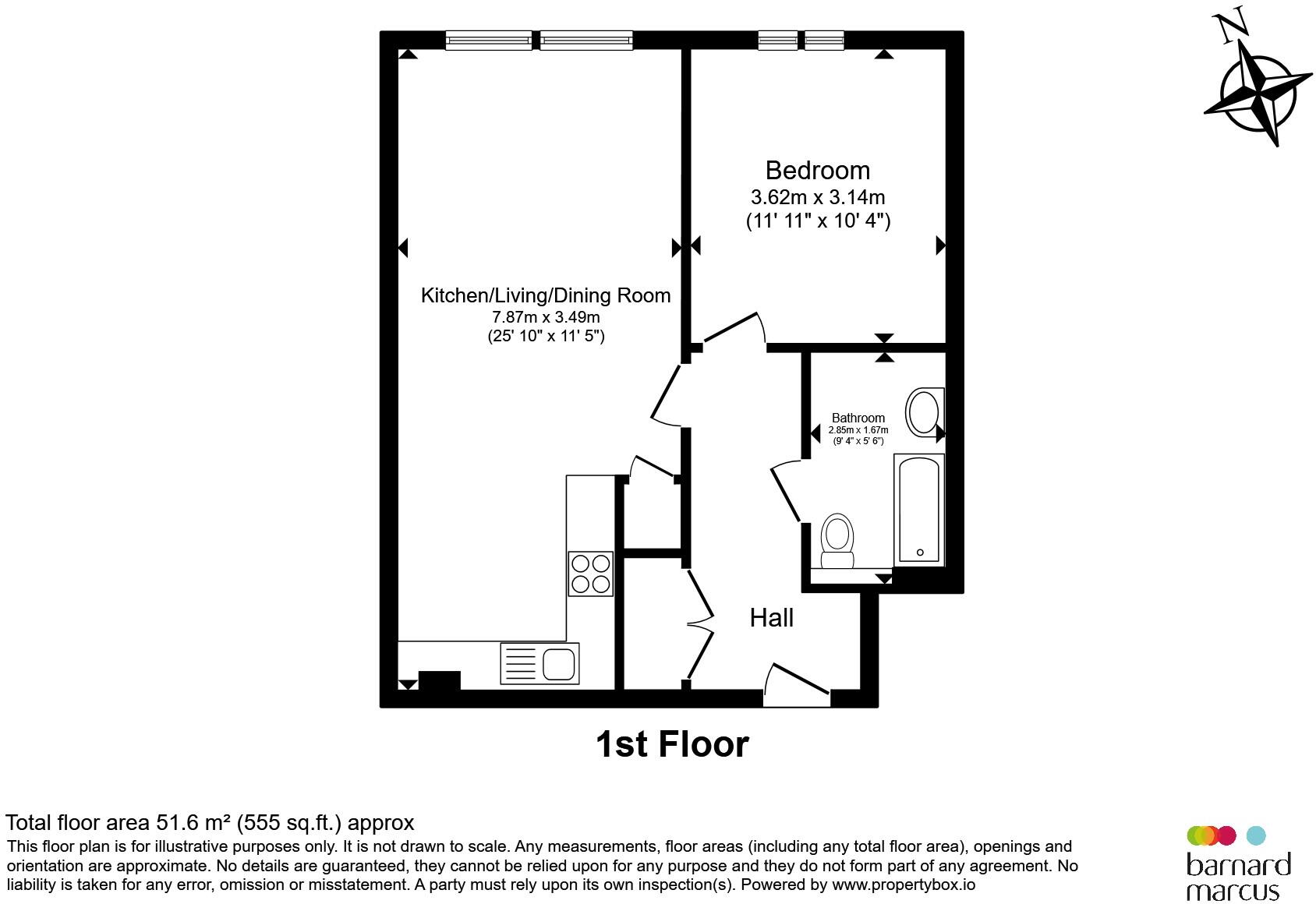 Villiers Road, Kingston Upon Thames floorplan