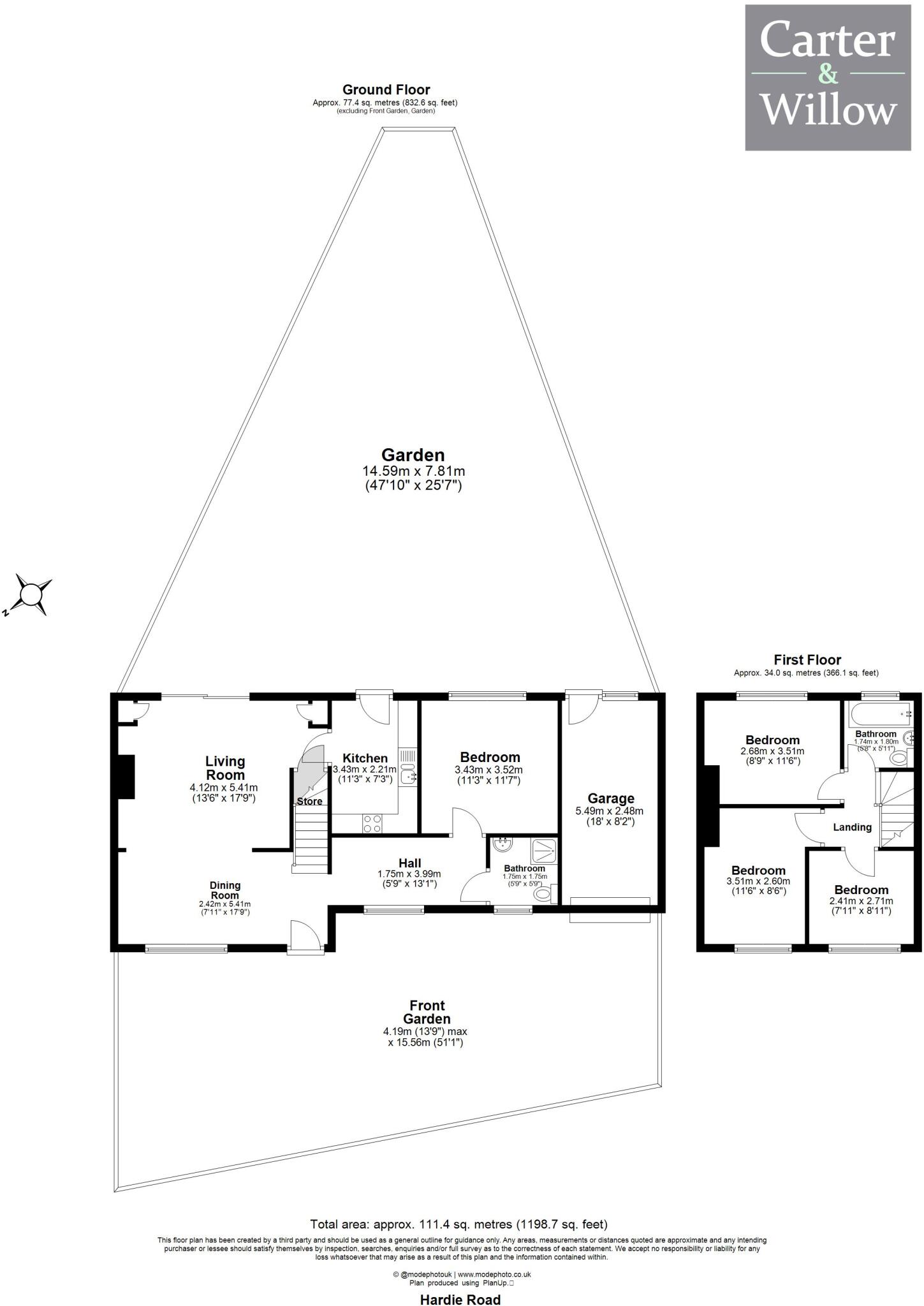 Hardie Road, Dagenham floorplan