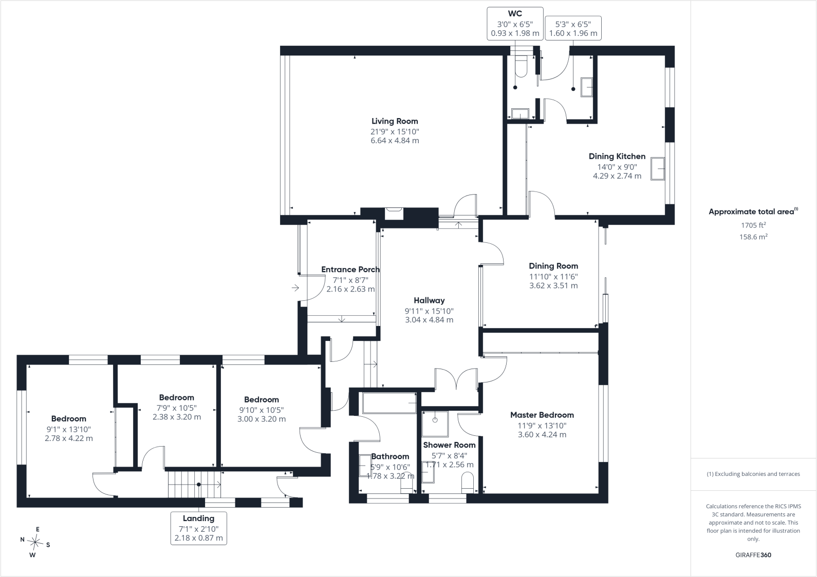 West End, Walkington, HU17 8SX floorplan