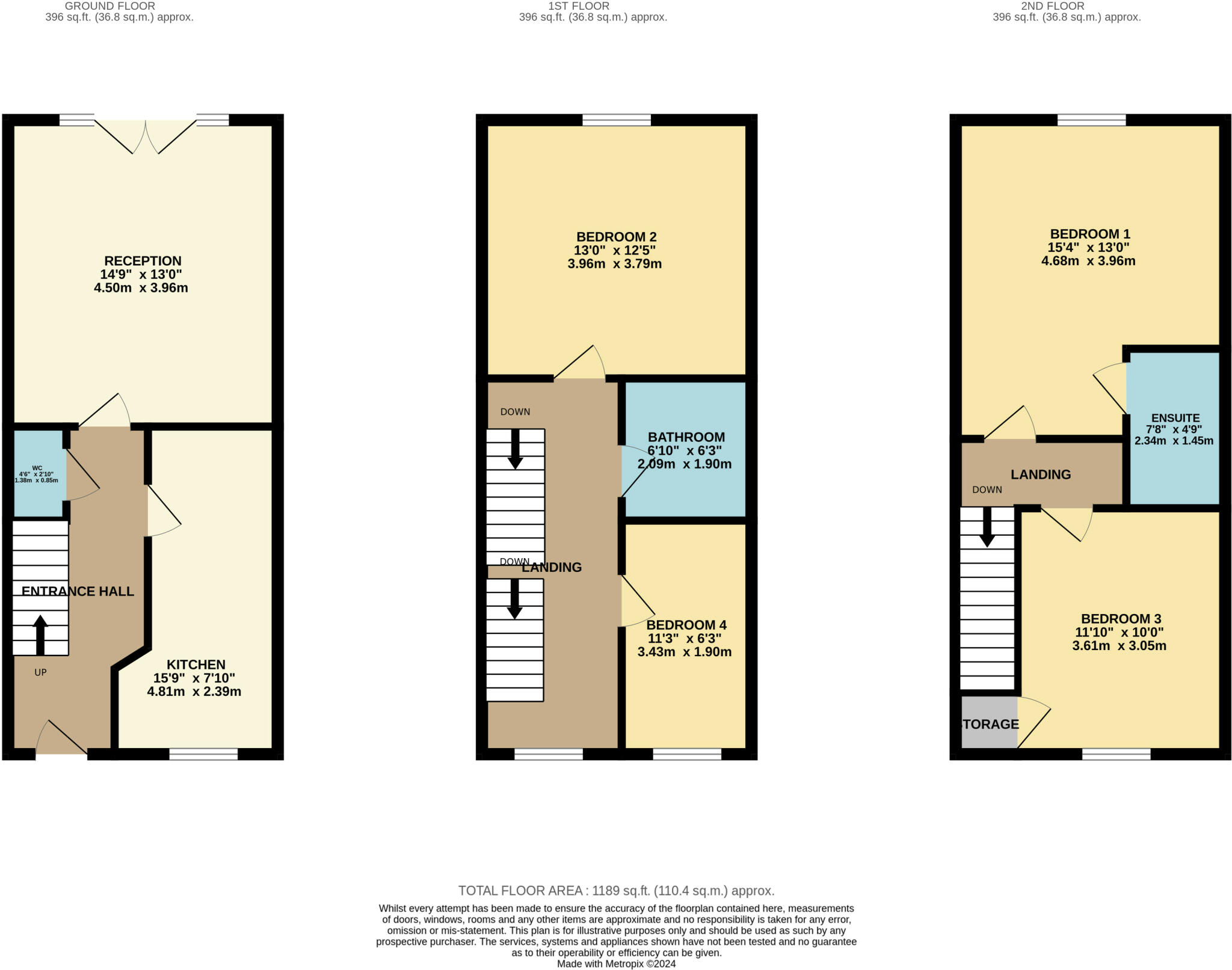 Littlebrooke Close, Bolton, BL2 floorplan