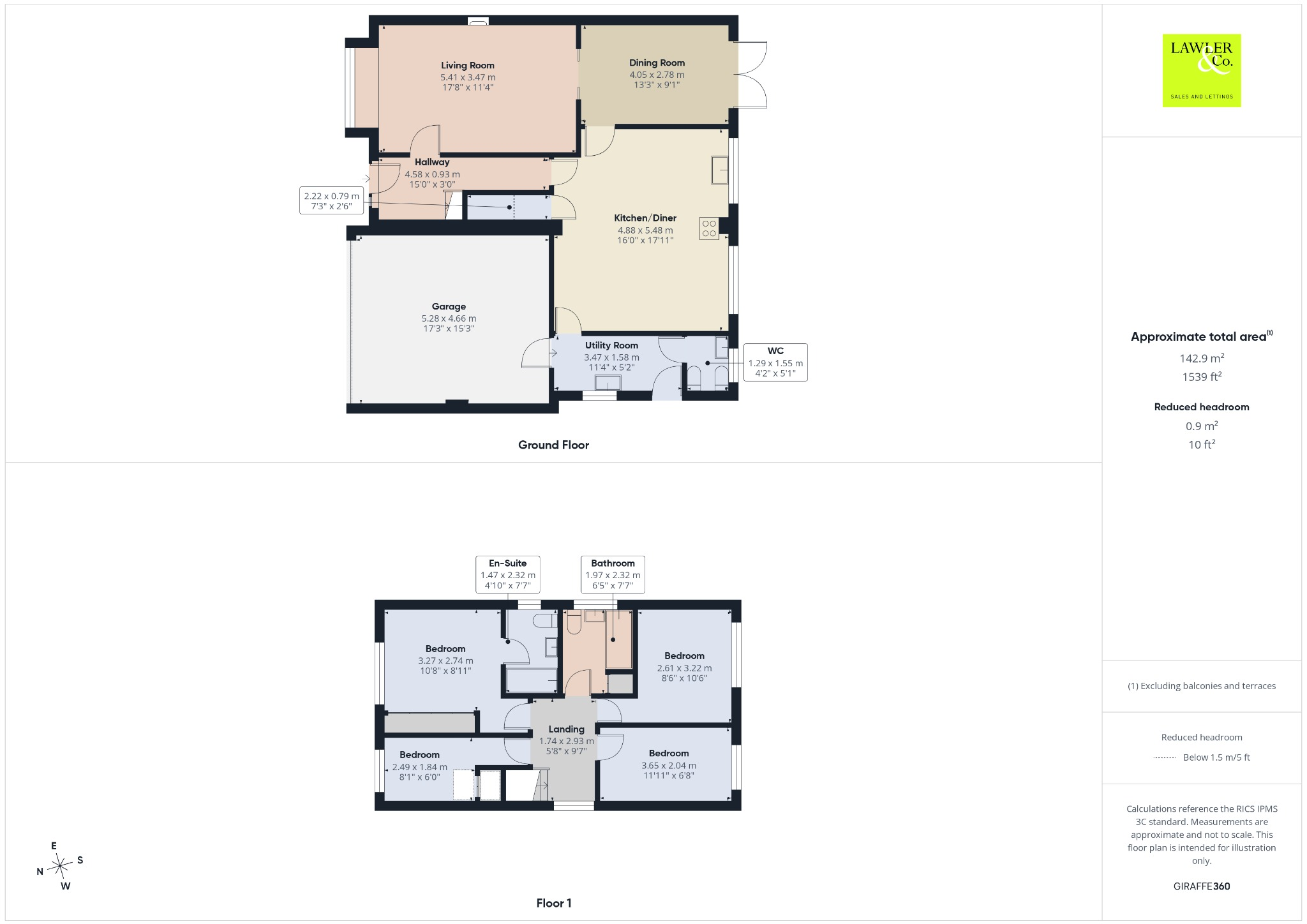 Lambourn Close, Poynton, Stockport, Cheshire, SK12 1UG floorplan