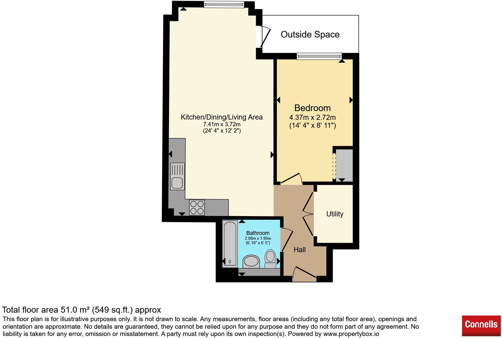 Whiffens Avenue, Chatham floorplan