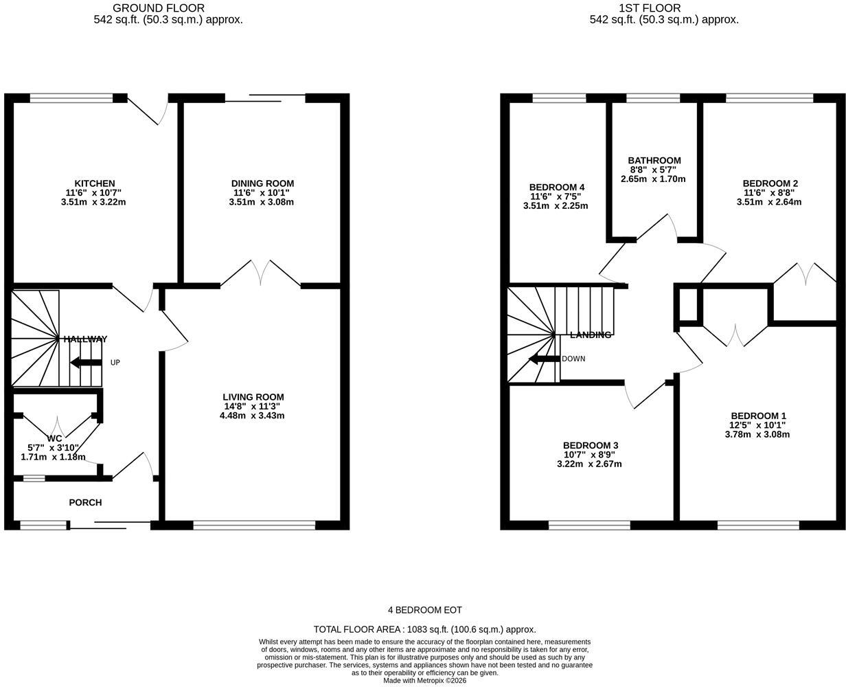 Jute Close, Portchester floorplan