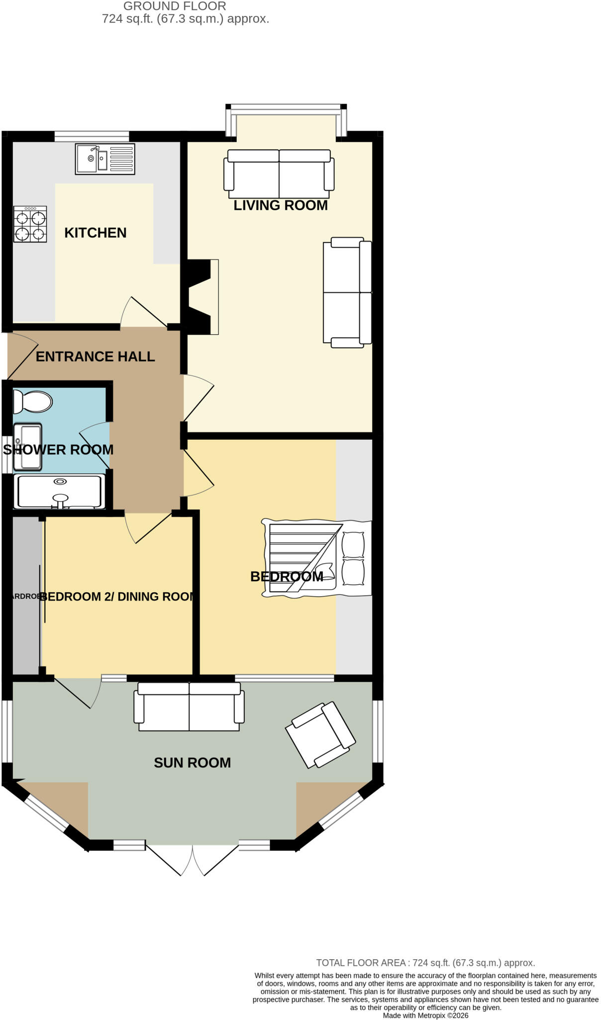 Fountains Way, Morton On Swale, Northallerton, North Yorkshire, DL7 floorplan