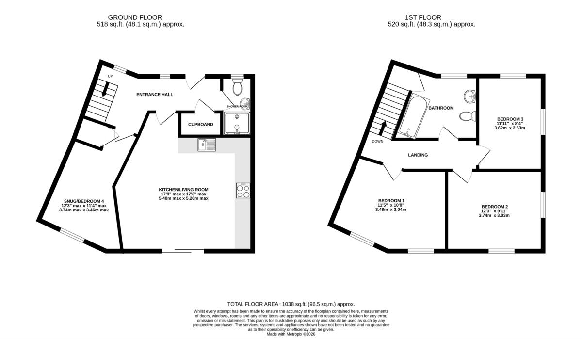 Florence Road, Chichester, PO19 floorplan