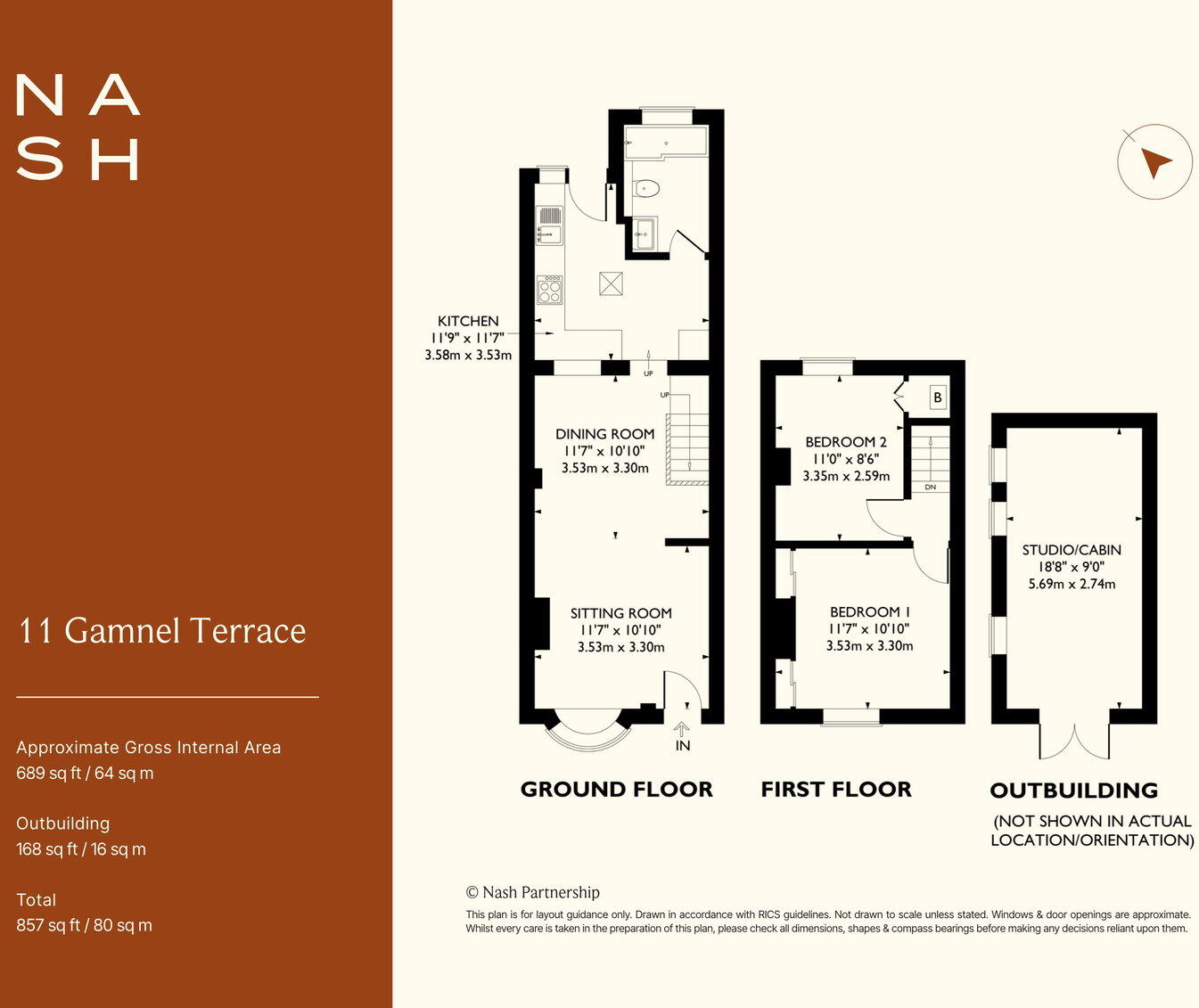 Gamnel Terrace, Tring, Hertfordshire HP23 floorplan
