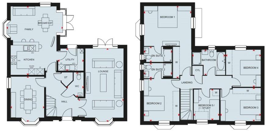 Dwh, Ipswich floorplan