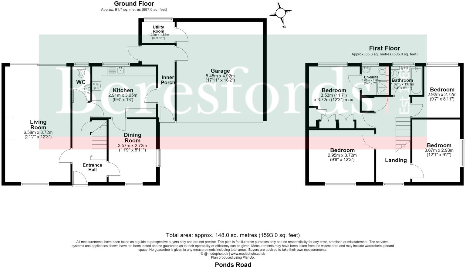 Ponds Road, Chelmsford, CM2 floorplan