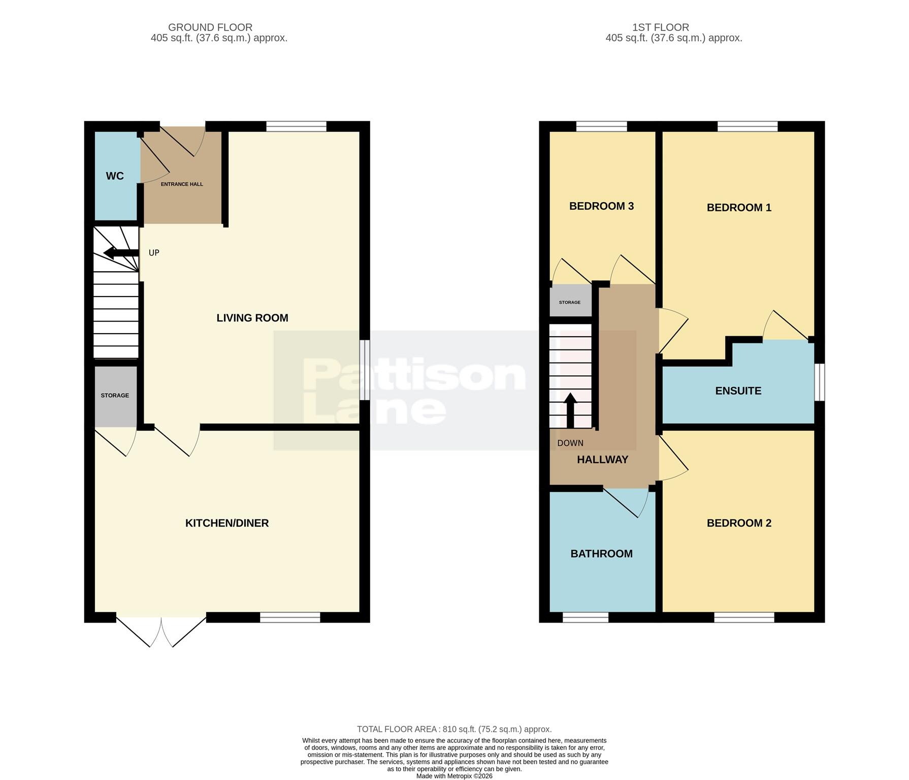 Brockhall Crescent, Barton Seagrave, Kettering floorplan
