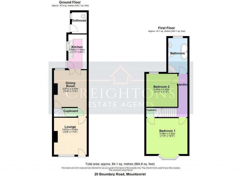 Boundary Road, Mountsorrel floorplan
