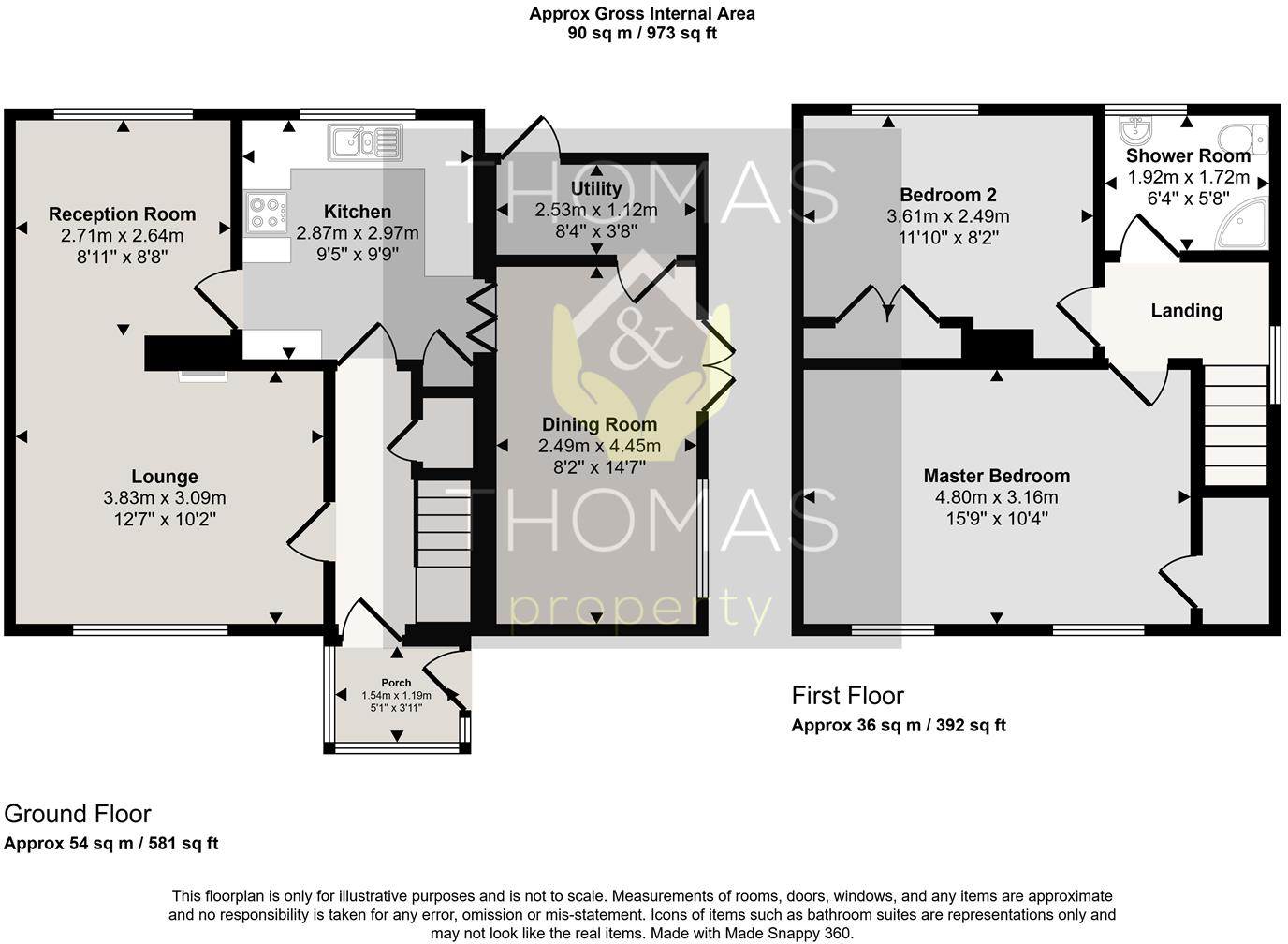 Elmleaze, Gloucester floorplan